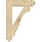 Ekena Millwork Balboa Arts & Crafts Rough Sawn Bracket, Douglas Fir, 4"W x 20"D x 28"H BKT04X20X28BOA03RDF - alternate 3